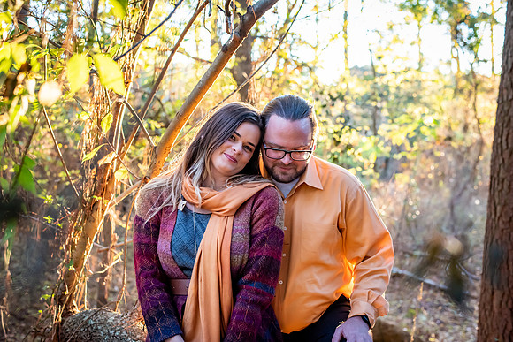 Fall Engagement Session in Hampton, Virginia