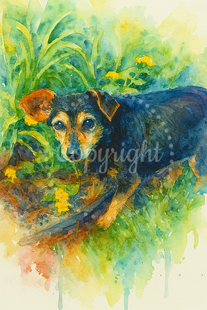 Lizzy Watercolor 1