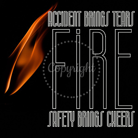 Fire Safety Brings Cheers Marketing Flame Photography
