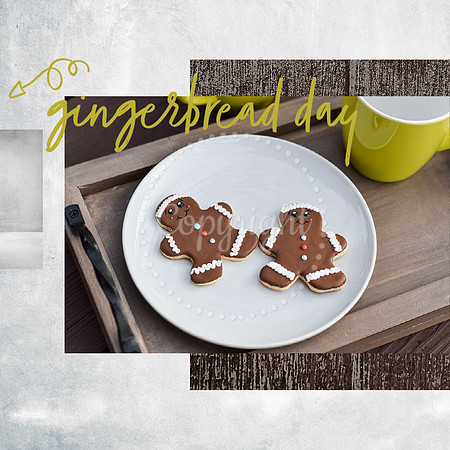 Gingerbread Day Cookies Bakery Marketing