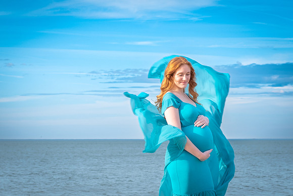 Beach Maternity Photography in Virginia Beach