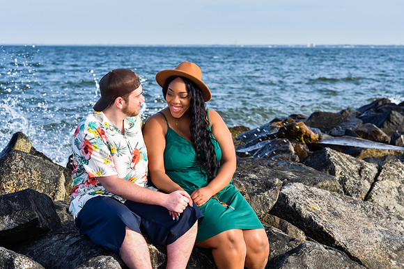 Beach Engagement Session Hampton, Virginia