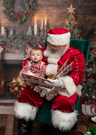 Reading with Santa