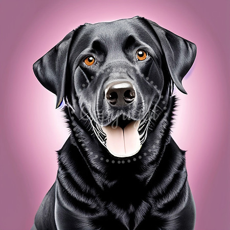 Black Lab Purple
