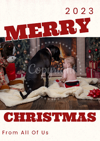 Christmas Card 6 with Texture