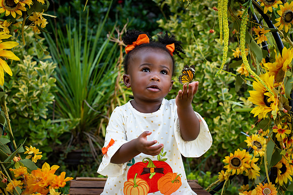 Fall Child Photography Session in Chesapeake, Virginia