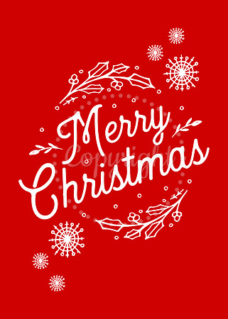 Merry Christmas Red