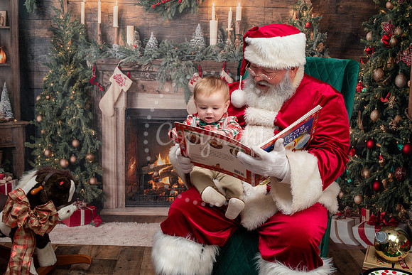 Santa Reading Story