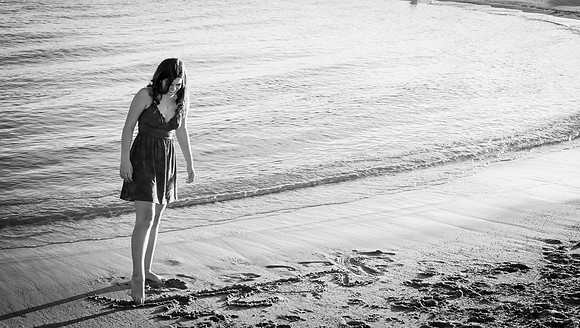 Senior Beach Portrait at Fort Monroe | Hampton VA Senior Photographer Serving All Hampton Roads & OBX