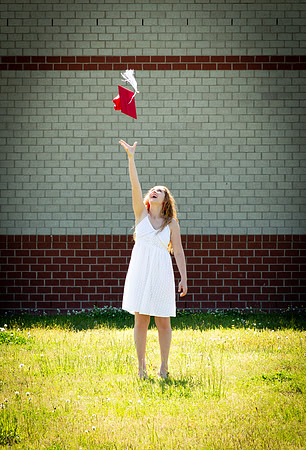 Throwing Graduation Hat