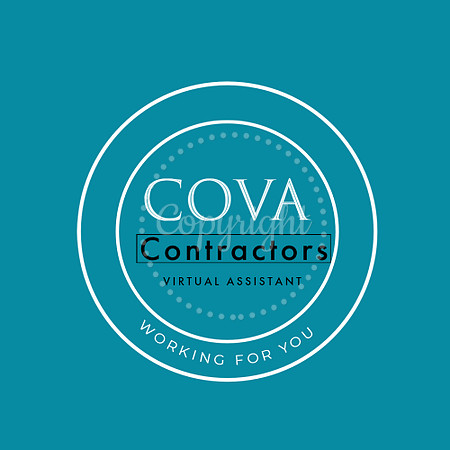 Contractors Virtual Assistant Logo