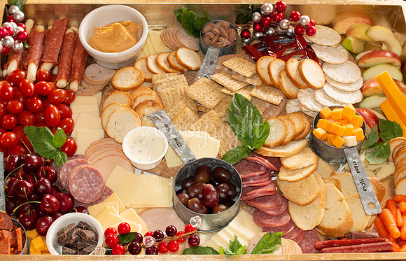 Charcuterie Board Holiday Branding