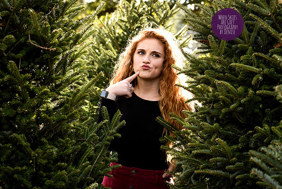 Christmas Tree Mini Sessions in Chesapeake Virginia