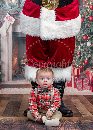 Santa & Baby
