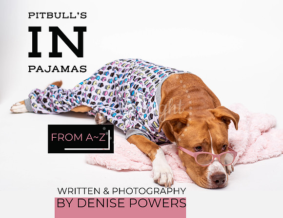 Pit Bull's In Pajamas From A-Z by Denise Powers